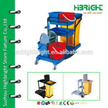 multifunction janitor's cleaning trolley